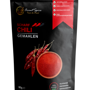 Chili Stufe 2 gemahlen