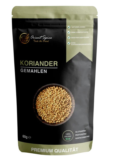 Koriander gemahlen