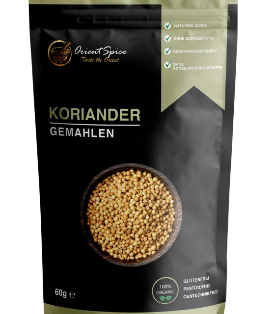 Koriander gemahlen