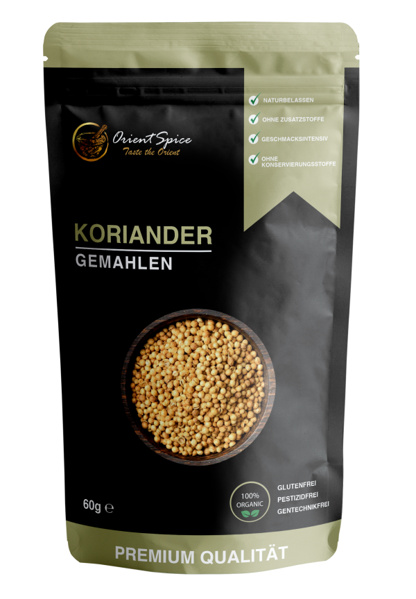 Koriander gemahlen
