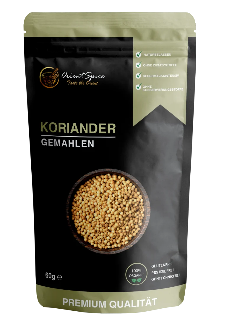 Koriander gemahlen