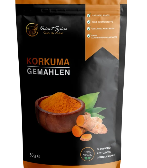 Kurkuma gemahlen