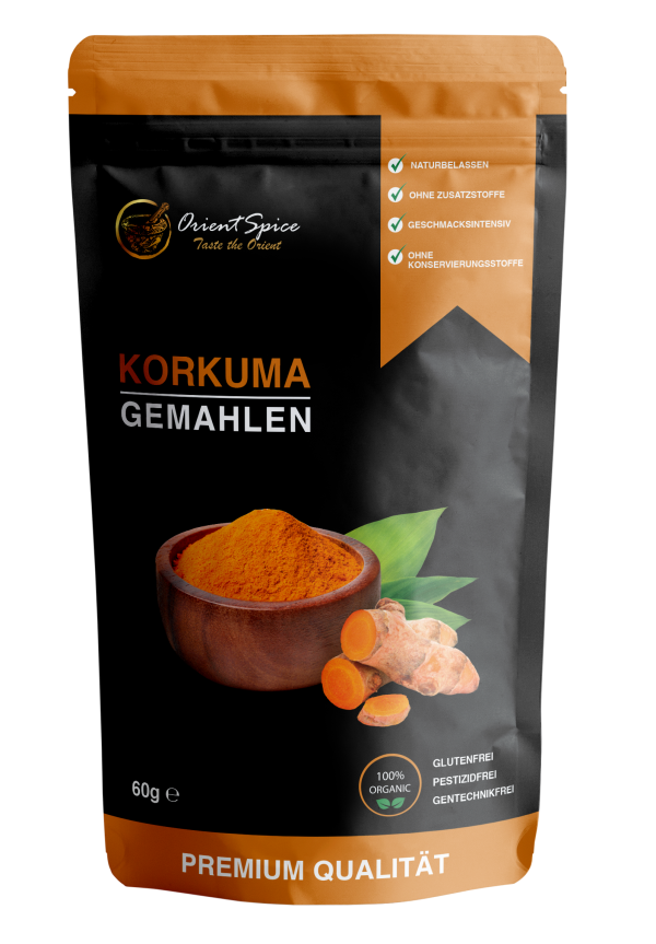 Kurkuma gemahlen