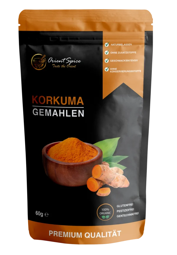 Kurkuma gemahlen