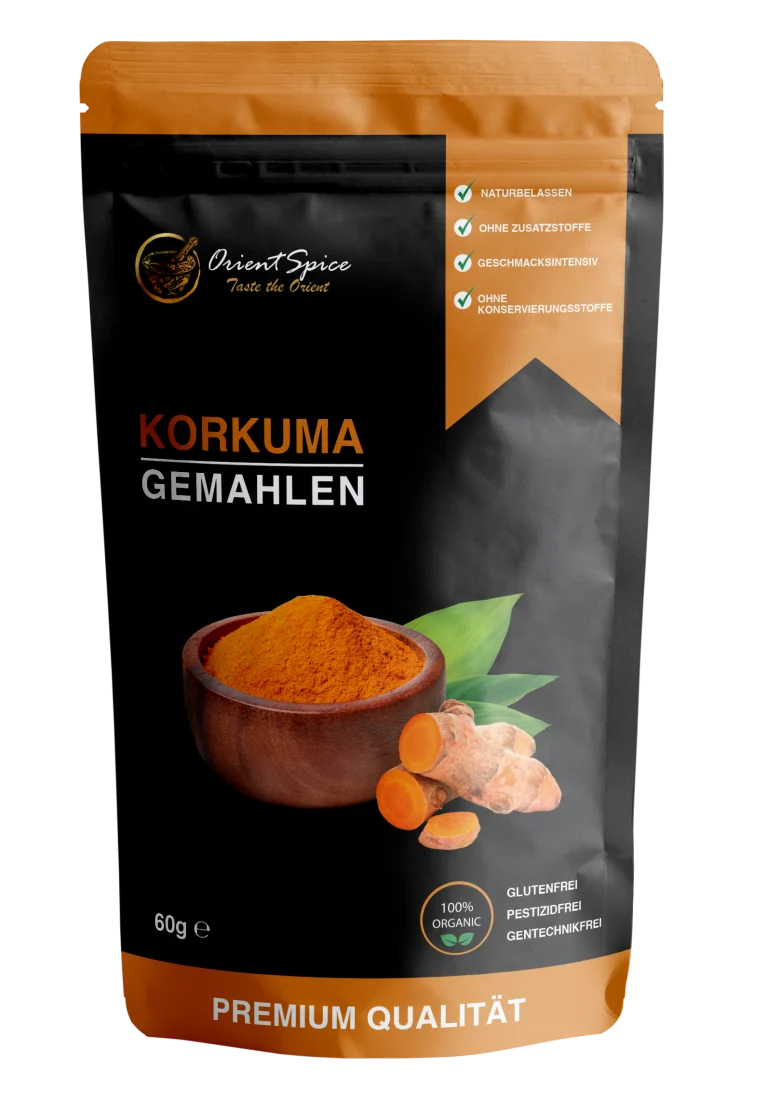 Kurkuma gemahlen