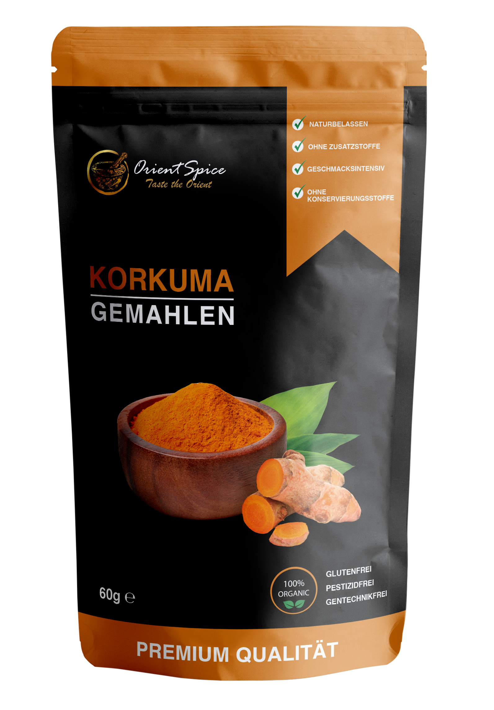 Kurkuma gemahlen