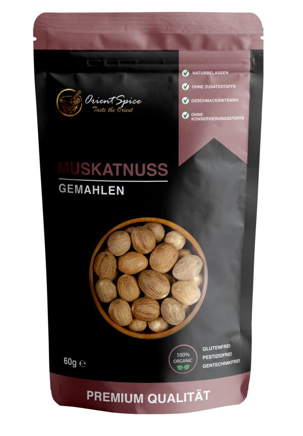Muskatnuss gemahlen