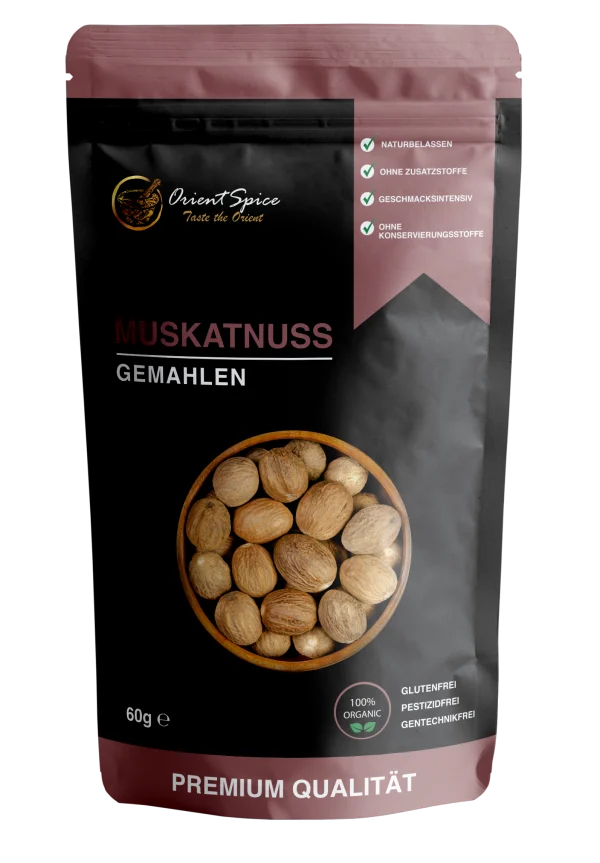 Muskatnuss gemahlen