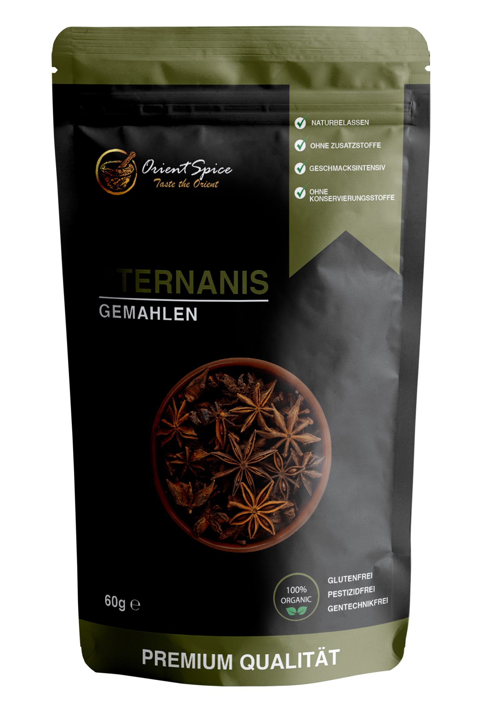Sternanis gemahlen
