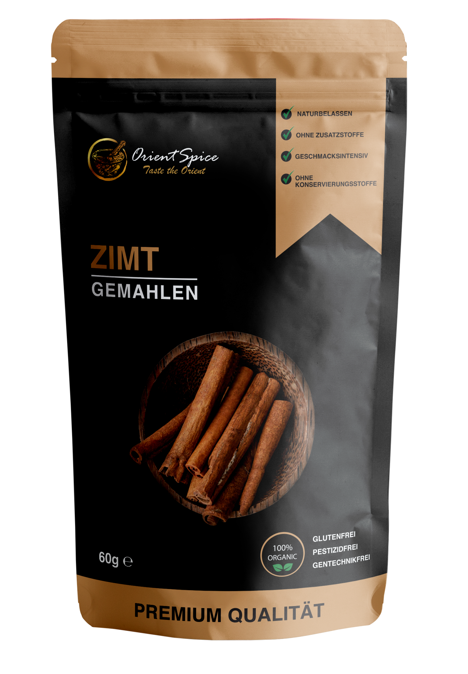 Zimt gemahlen